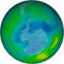 Antarctic Ozone 1985-08-25